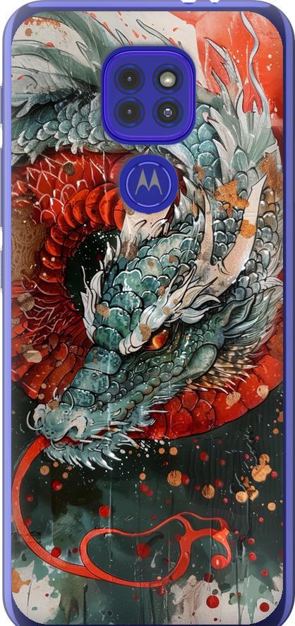 Чехол на Motorola G9 Play Стихия огня (6101u-2105-42517)