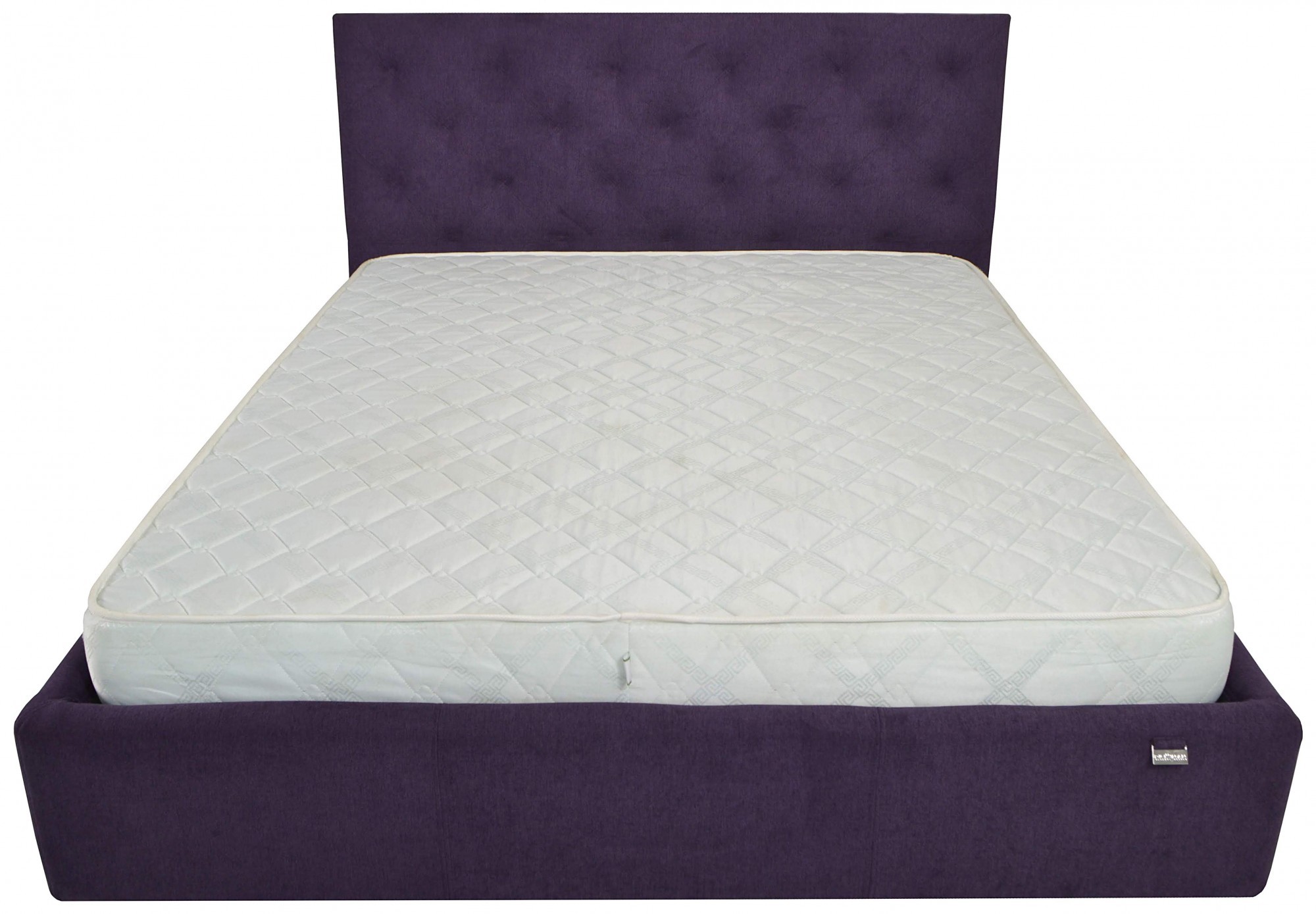 Кровать с подъемным механизмом двуспальная Bristol Comfort Missoni 022 180х200 см Сиреневый