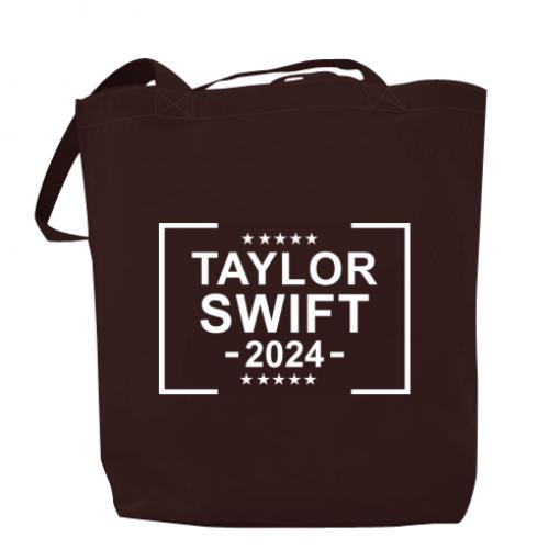 Шопер Taylor Swift 2024 37x41 см Шоколадний (14814412-12-188589)