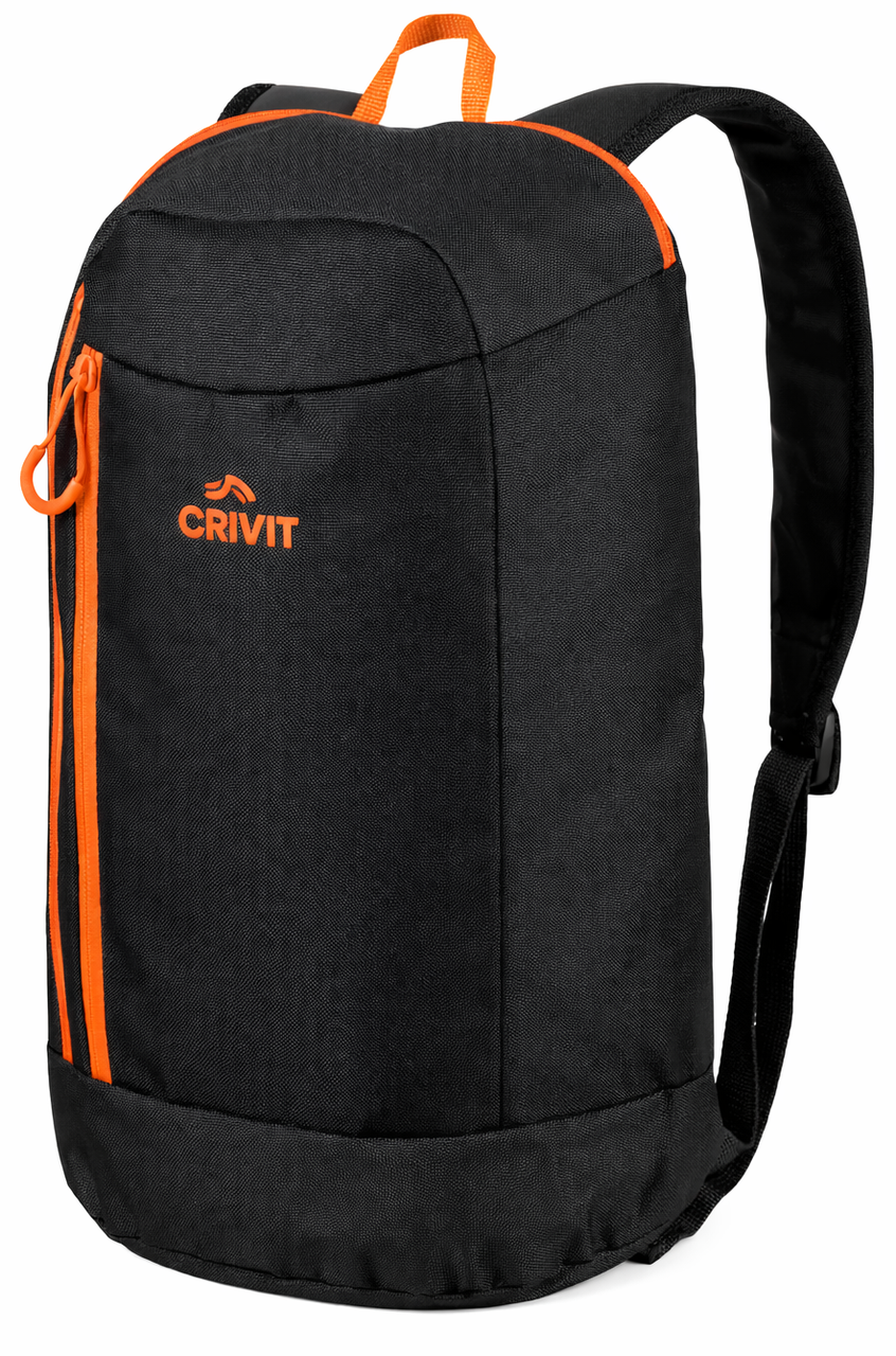 Рюкзак городской Crivit Mini 10 л Черный с оранжевым