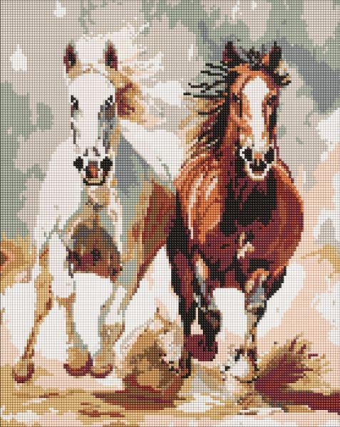 Алмазная мозаика Ideyka Чувственный забег 40x50 см (Id-AMO20044)