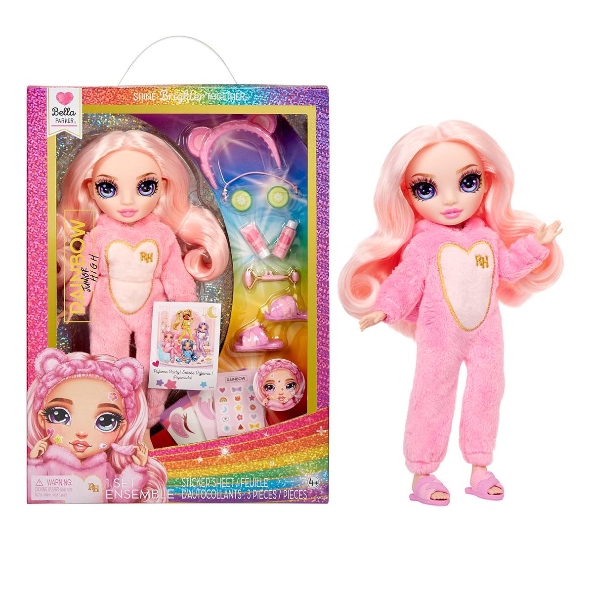 Кукла Rainbow High серии Junior High PJ Party Белла Розовый (AA12346242) Кукла Rainbow High серии Junior High PJ Party Белла Розовый (AA12346242)