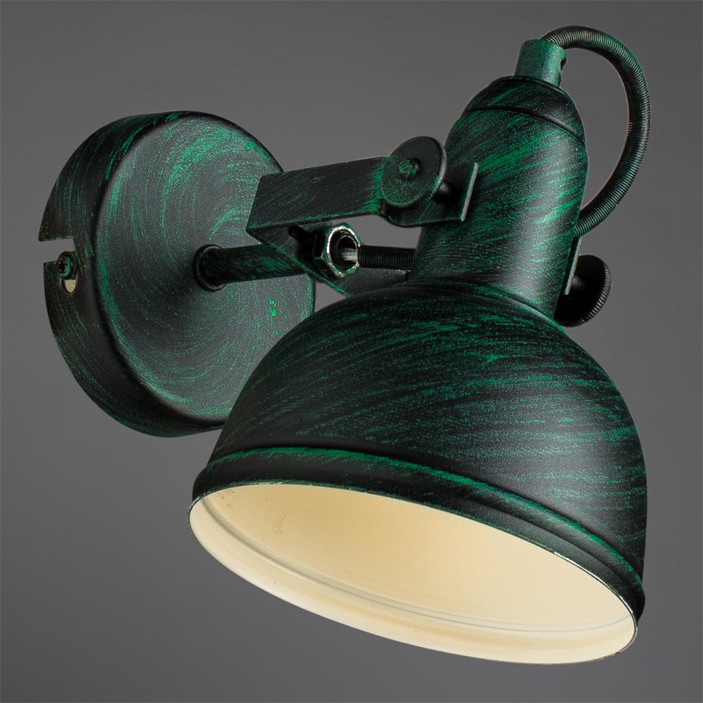 Спот Arte Lamp Martin 1x40 Вт E14 Античная бронза (A5213AP-1BG) - фото 3