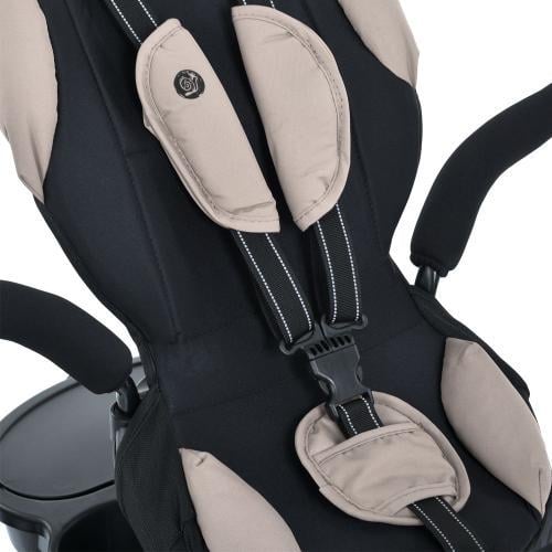 Велосипед трехколесный Turbo Trike MT 1001-1 с родительской ручкой и поворотным сидением Бежевый - фото 7