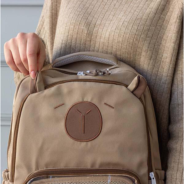 Рюкзак молодежный Capybara 45х31х13 см Светло-коричневый (ЦБ-00032200) - фото 2