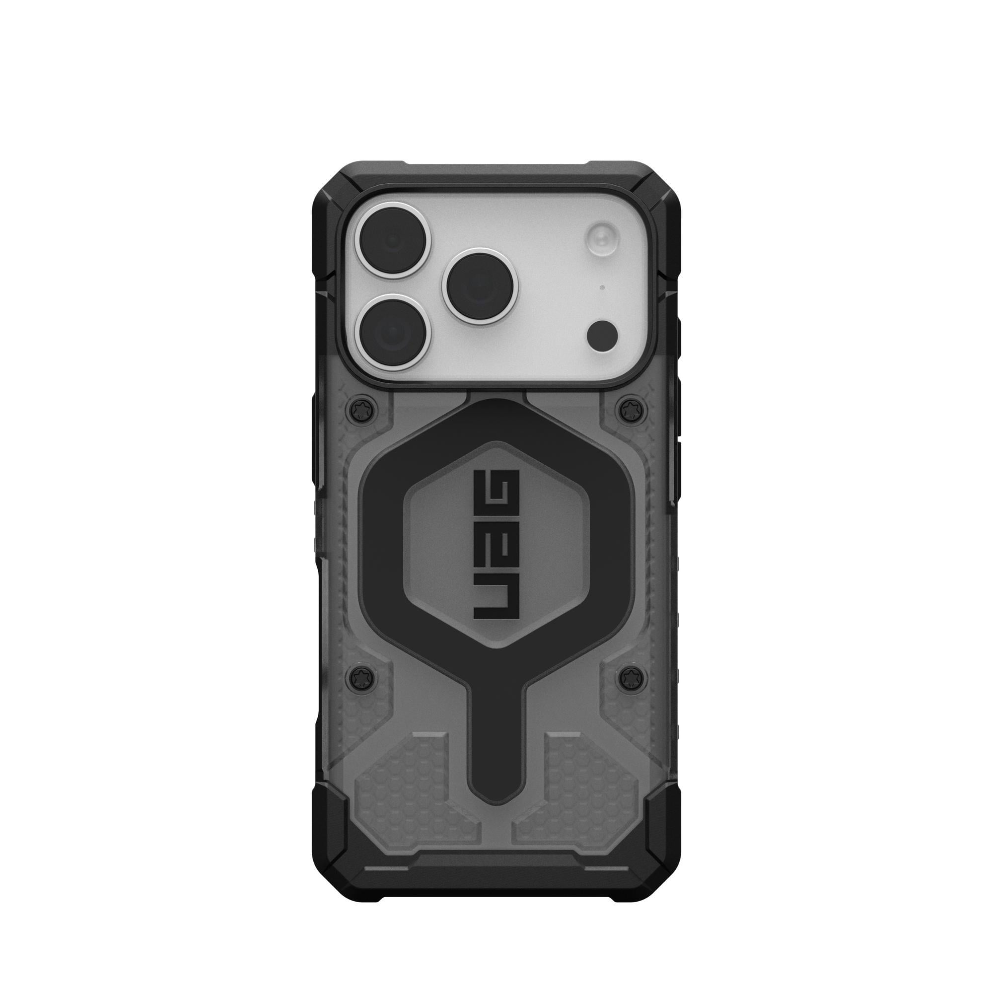 Чехол UAG Pathfinder Clear MagSafe для iPhone 17 Pro Ash/Black (114551113140) Чехол UAG Pathfinder Clear MagSafe для iPhone 17 Pro Ash/Black (114551113140)