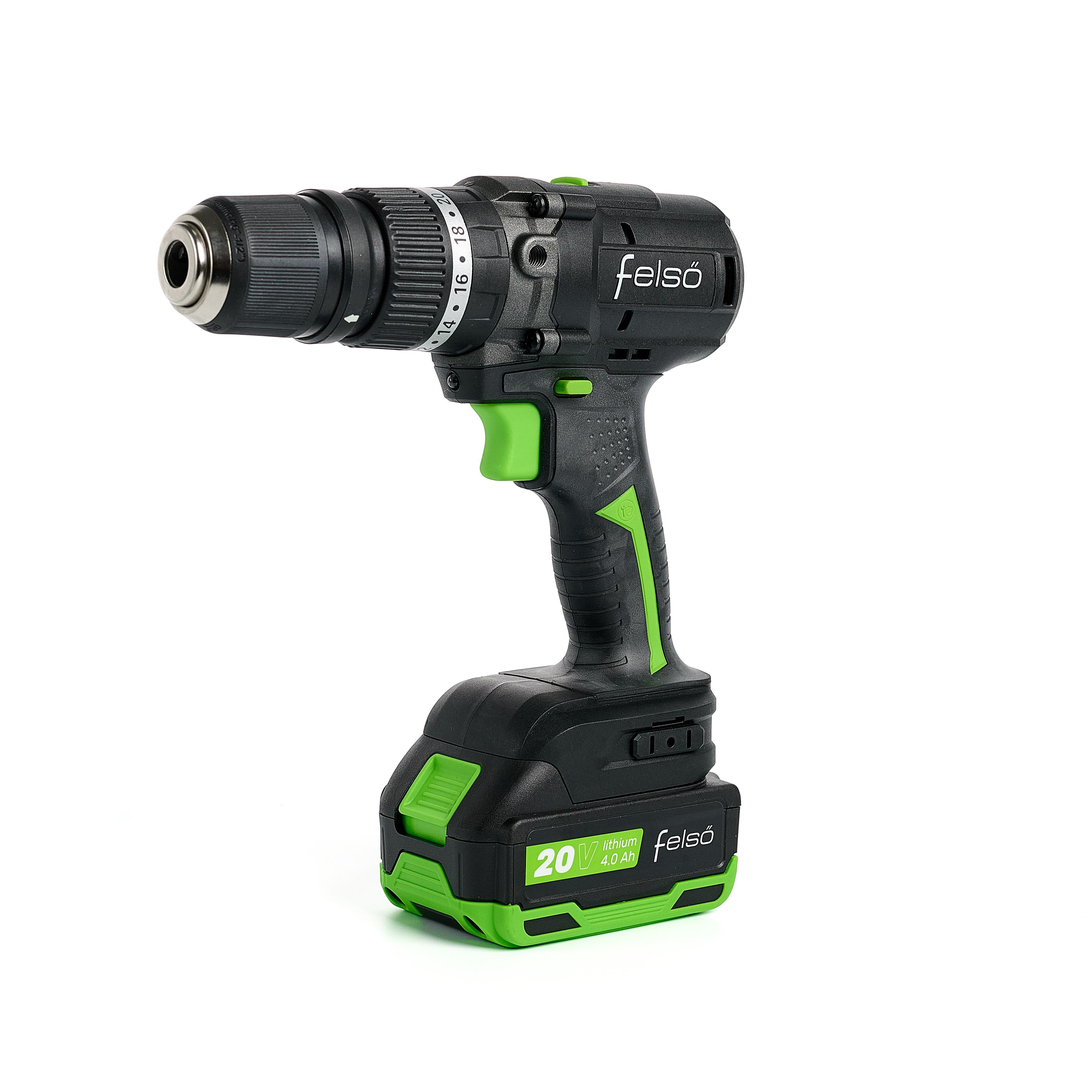Дрель-шуруповерт аккумуляторный Felso CD2040IQBL (25457293)
