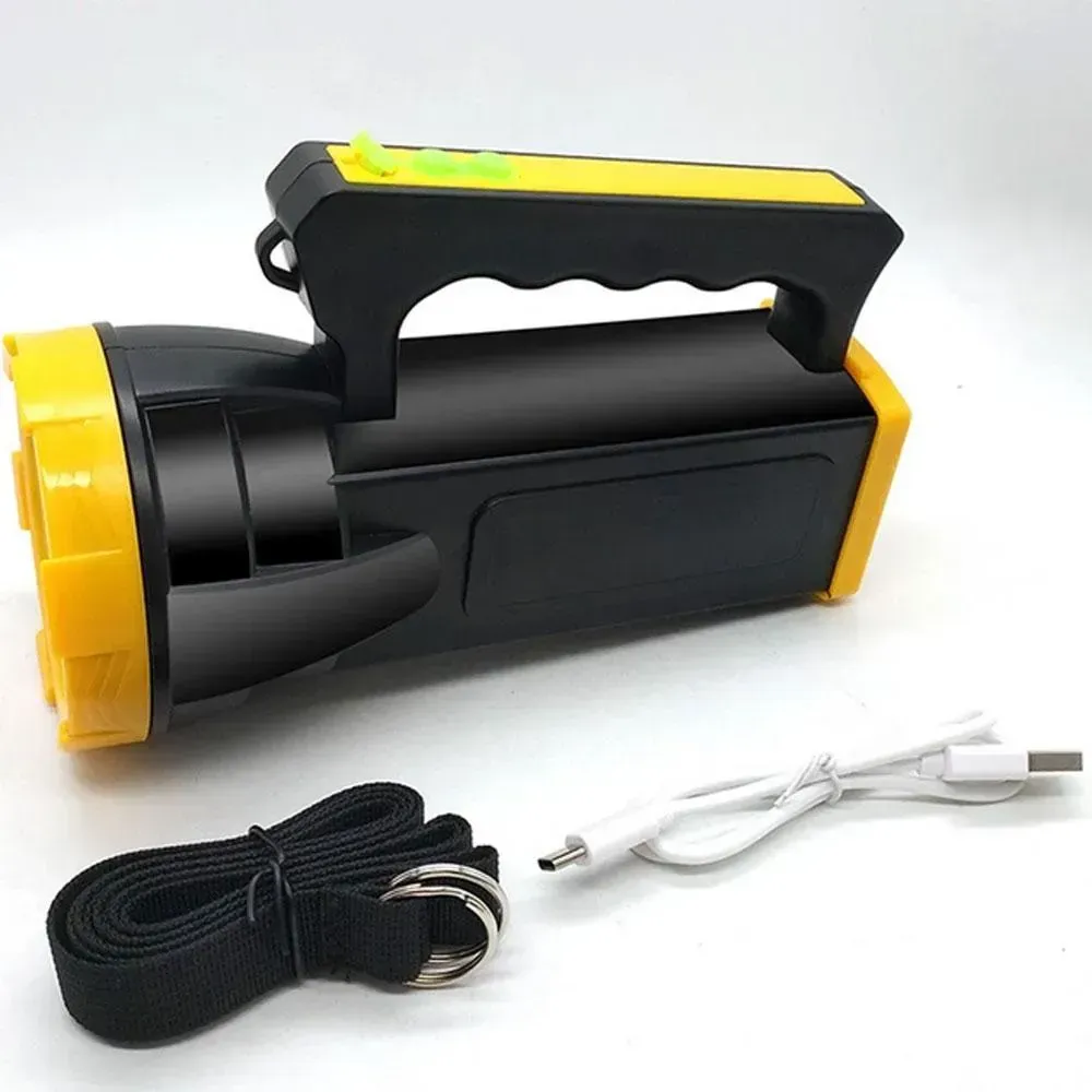 Фонарь ручной прожектор XO-YH02 на аккумуляторе 1200 mAh USB (234564437) - фото 6 Фонарь ручной прожектор XO-YH02 на аккумуляторе 1200 mAh USB (234564437) - фото 6