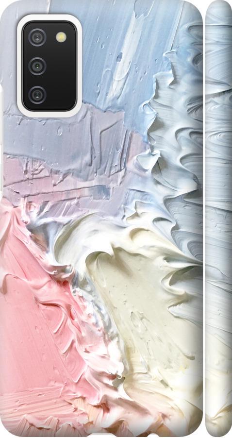 Чехол на Samsung Galaxy A02s A025F Пастель v1 (3981m-2203-42517)