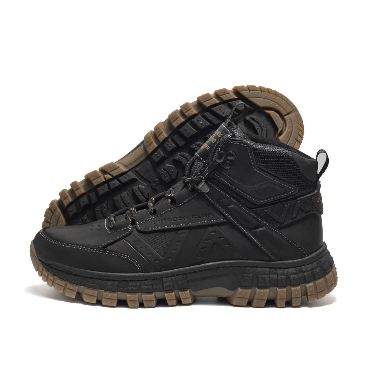 Ботинки мужские зимние кожаные Andante Trekking Step Black р. 43 28,5 см Черный (28413036)