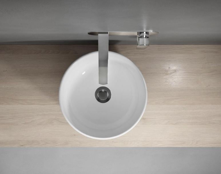 Раковина на столешницу Cersanit Moduo круглая 40 см (K116-048) - фото 7 Раковина на столешницу Cersanit Moduo круглая 40 см (K116-048) - фото 7
