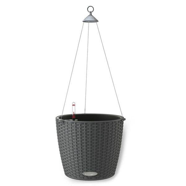 Вазон умный Lechuza Nido Cottage 27 6 л Серый (15193)