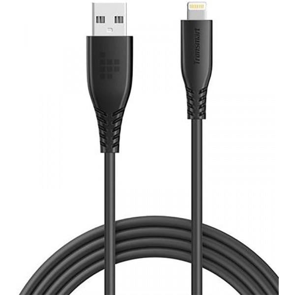 Кабель Tronsmart Lightning MFi 1,2м TPE Cable Black (109685)