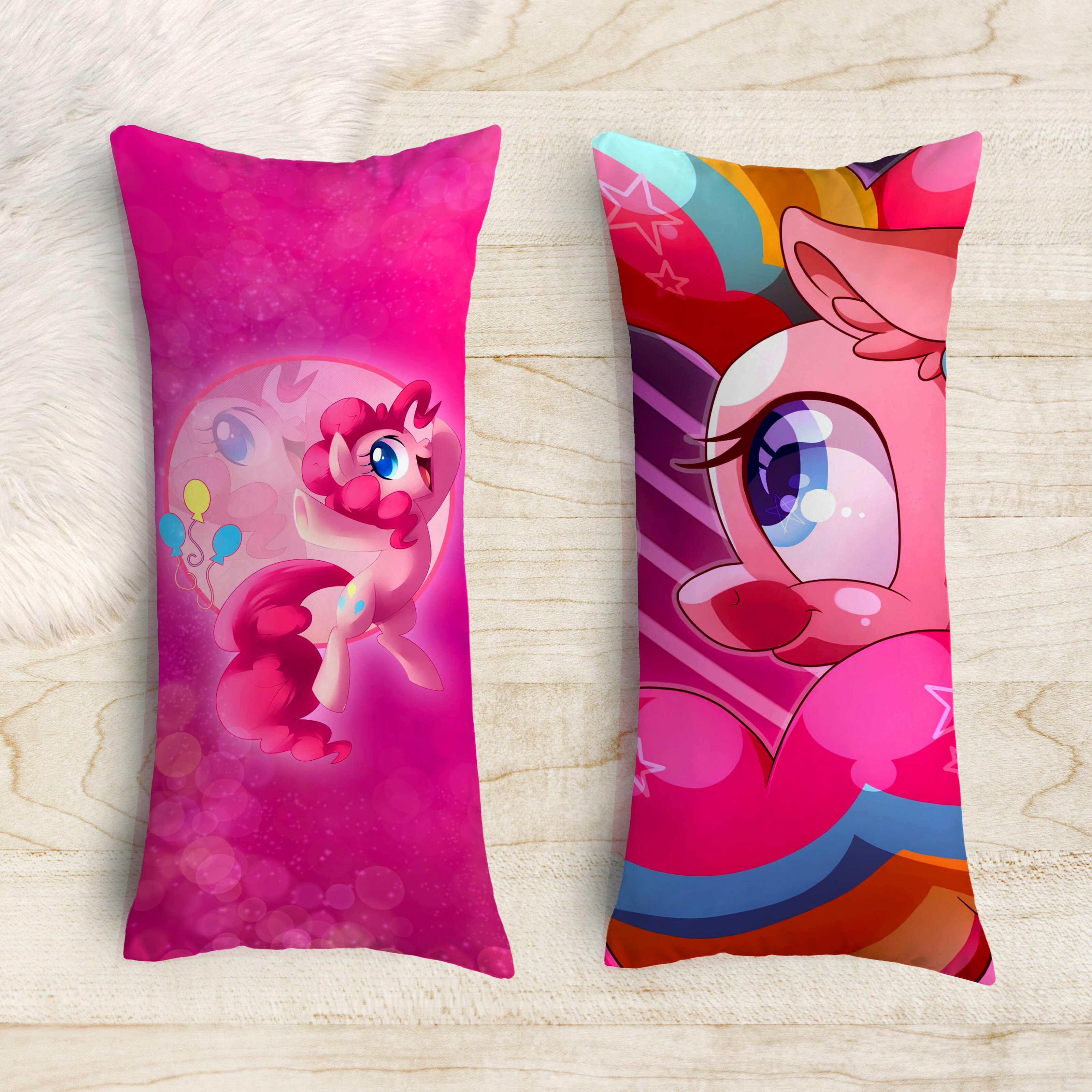 Подушка-обіймашка дакімакура дитяча Мій маленький поні Пінкіпай 40х100 см