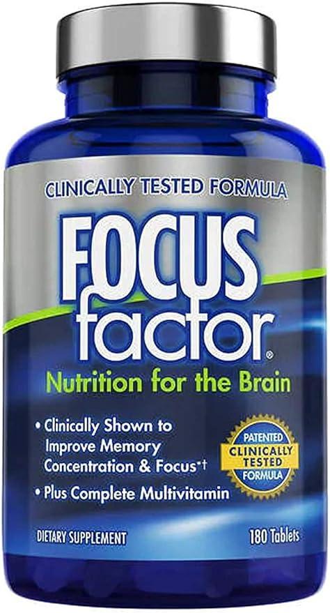 Вітаміни Focus Factor Nutrition For The Brain 180 табл. (2452968508)