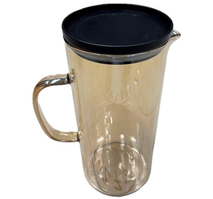 Графин стеклянный Stenson с крышкой 1,4 л (AN013588)