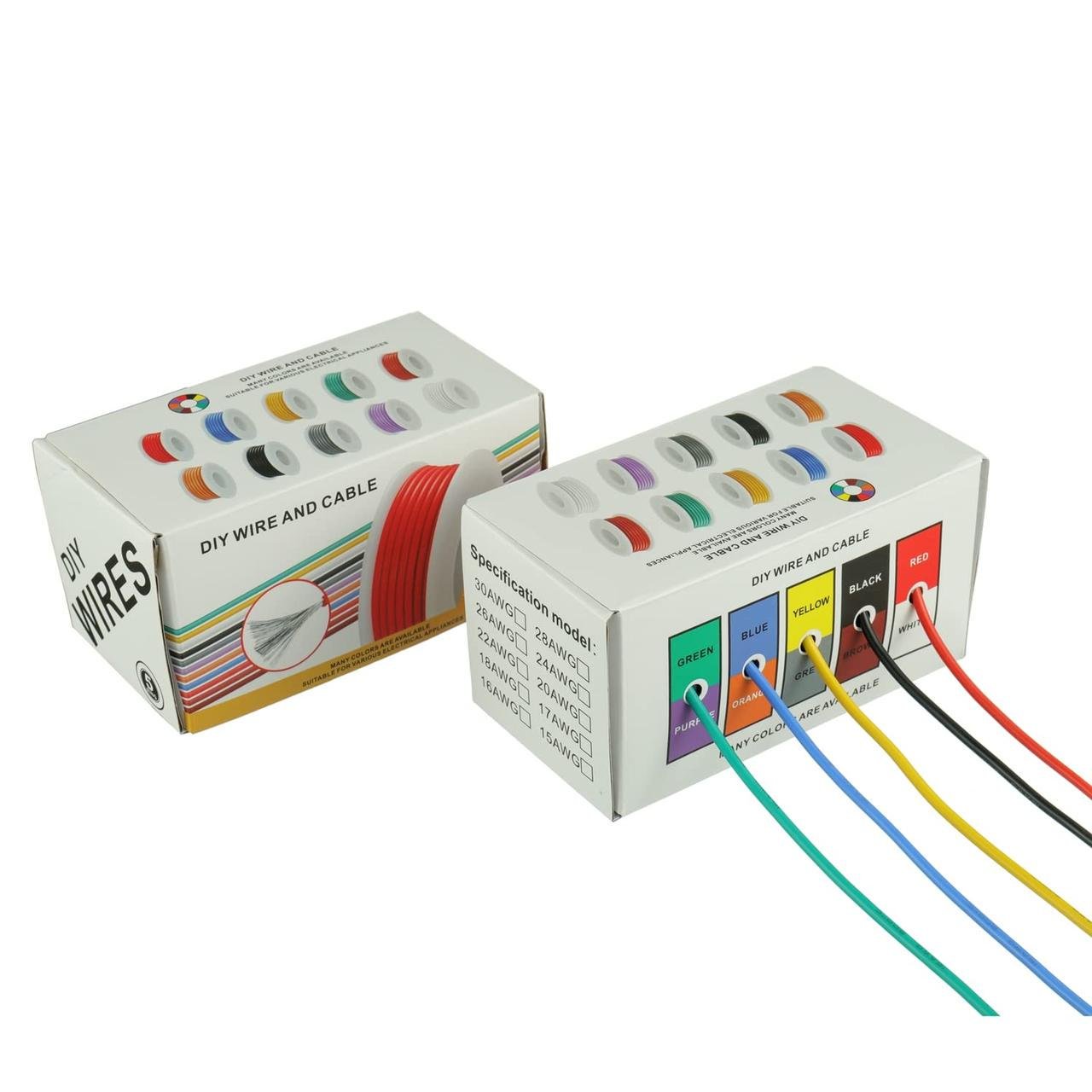 Набор монтажной проволоки HandsKit 16AWG-RG в силиконовой изоляции 1,27 мм2x4 м. Разноцветный (2379180564) - фото 6 Набор монтажной проволоки HandsKit 16AWG-RG в силиконовой изоляции 1,27 мм2x4 м. Разноцветный (2379180564) - фото 6