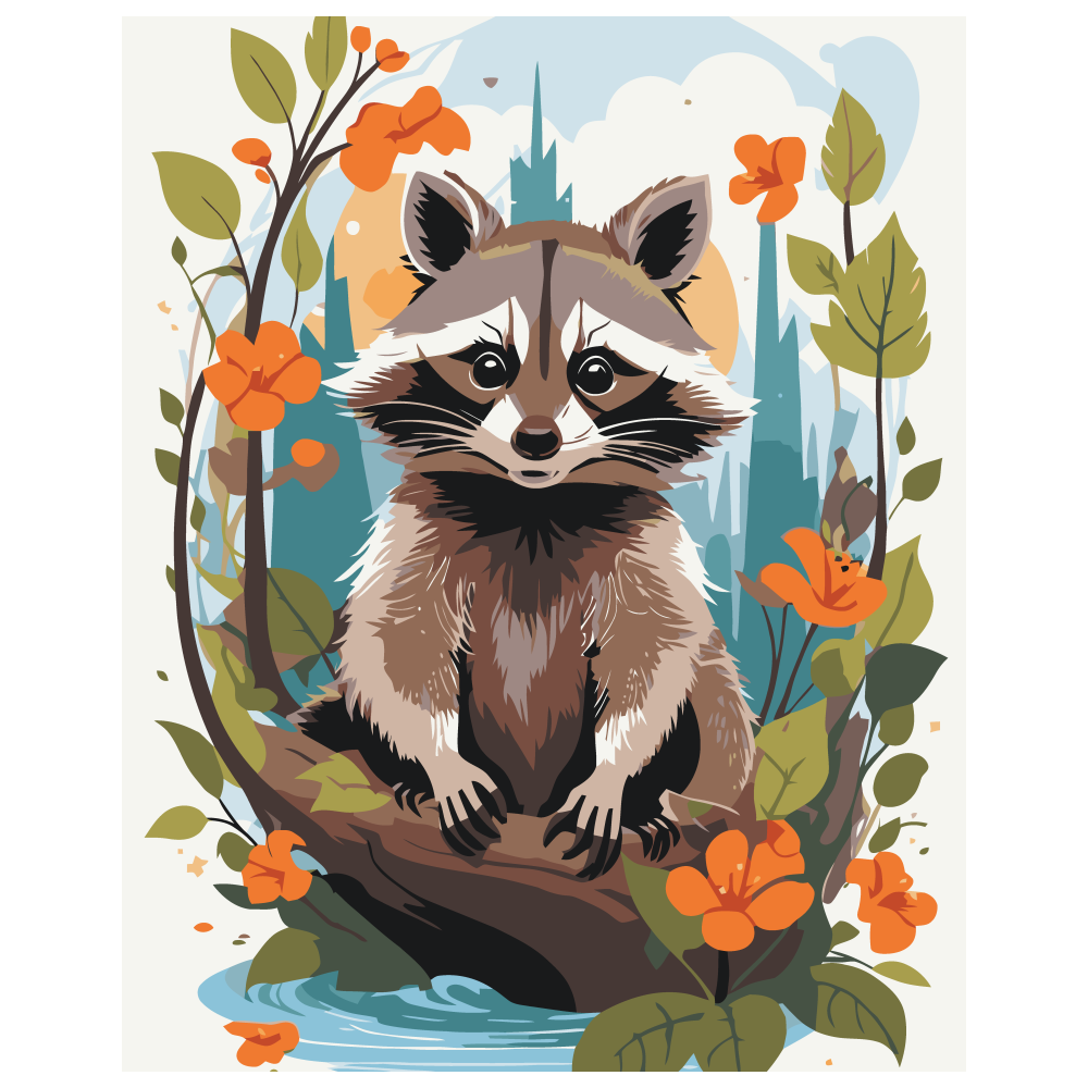 Картина по номерам ART CRAFT Забавный полоскунчик 40x50 см Разноцветный (PM-194-K-1401) Картина по номерам ART CRAFT Забавный полоскунчик 40x50 см Разноцветный (PM-194-K-1401)