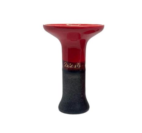 Чаша 2x2hookah Graphit Phunnel M в глазури Красный (482002405)