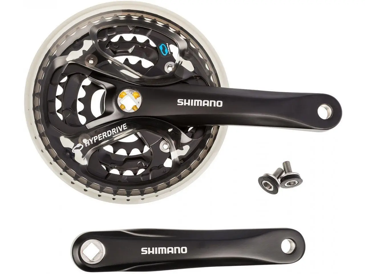 Шатуны велосипедные Shimano ACERA FC-M361 42.32.22T MTB Черный - фото 1