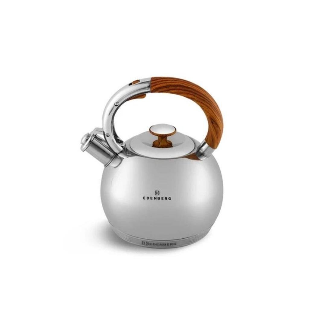 Чайник Edenberg EB7006SB со свистком нержавеющая сталь 3 л (14525808)