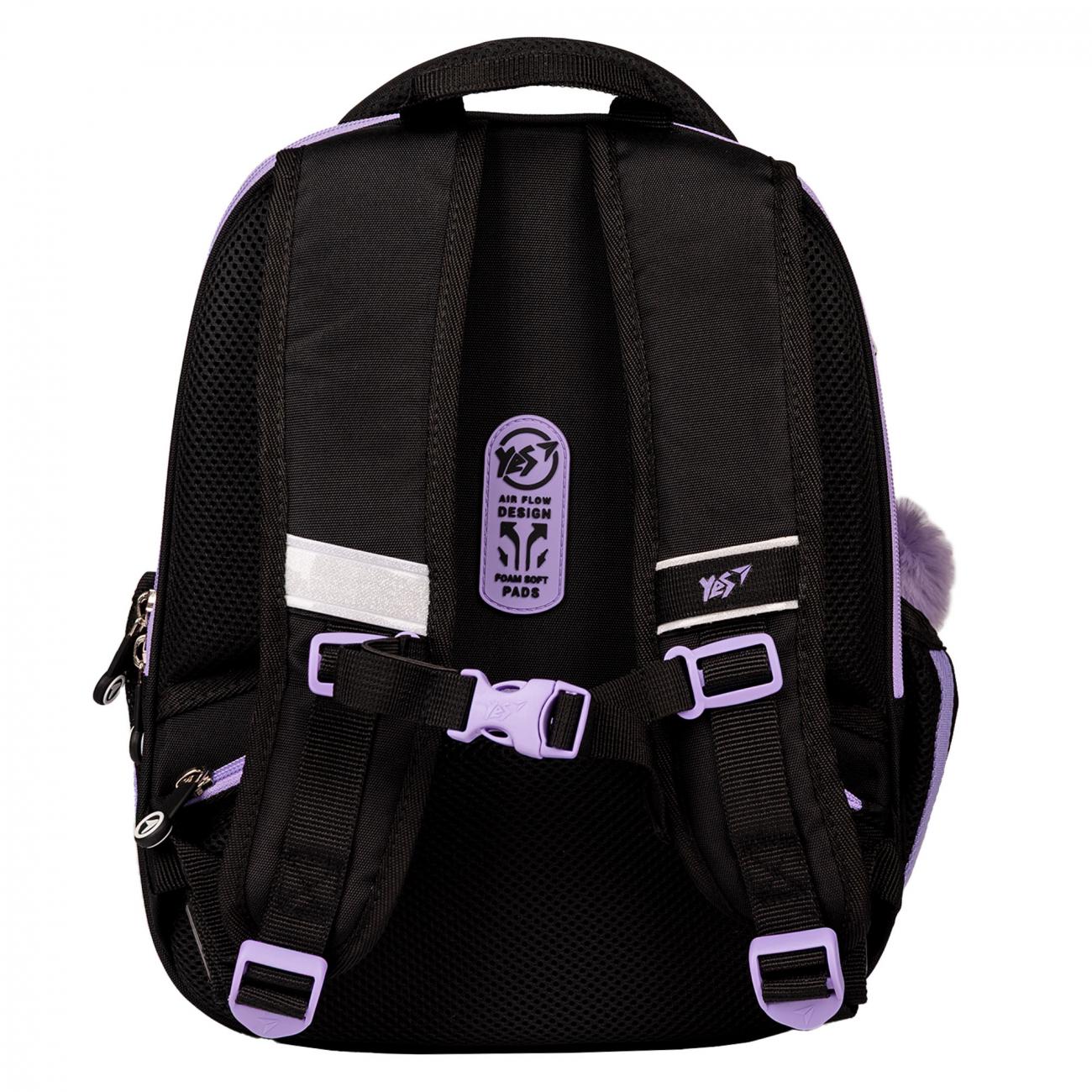 Шкільний рюкзак YES Pusheen Stellar H-100 каркасний з ортопедичною спинкою (550095/995069) - фото 13