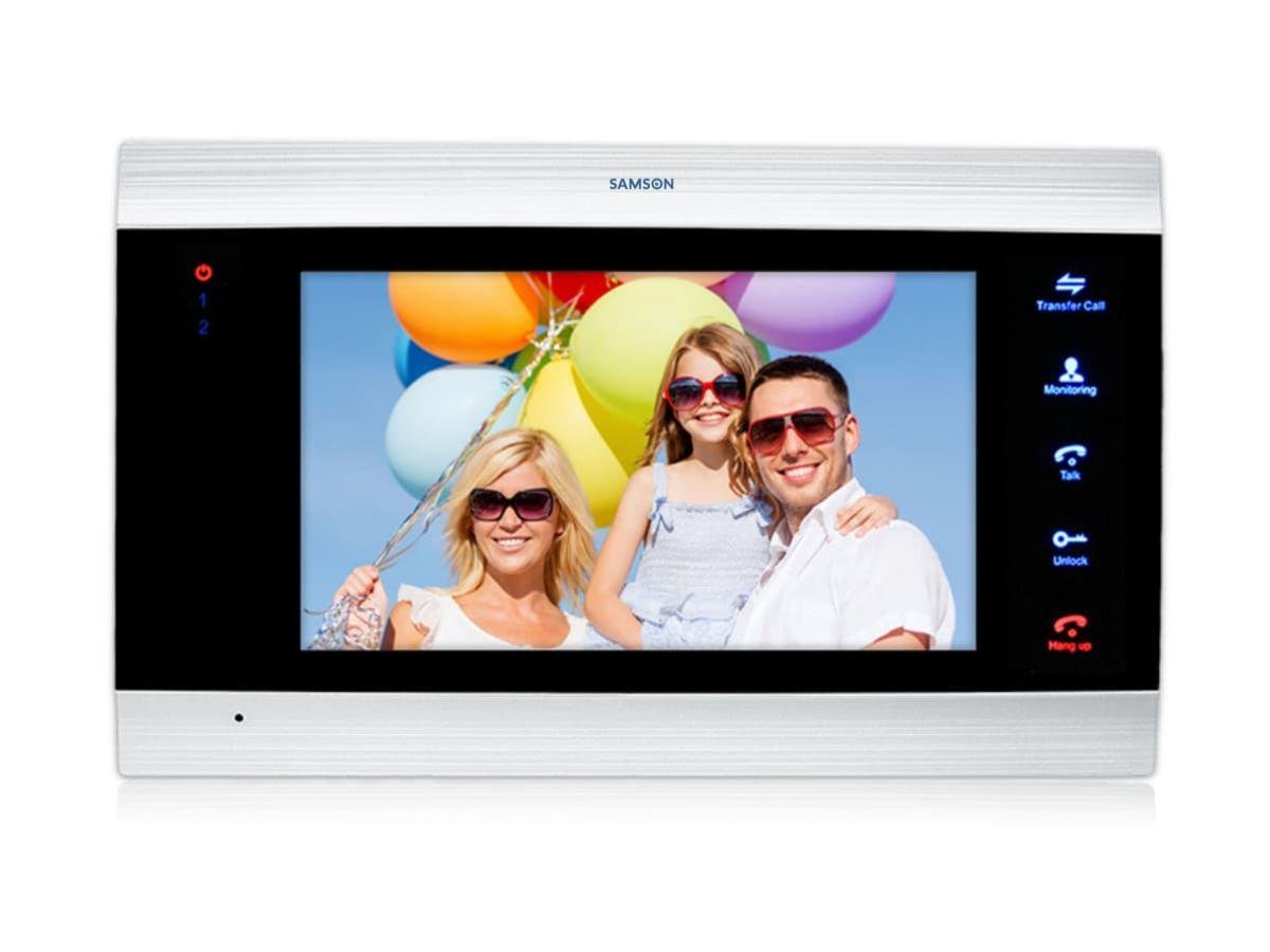 Видеодомофон Samson SW-76 FHD Белый (990139)