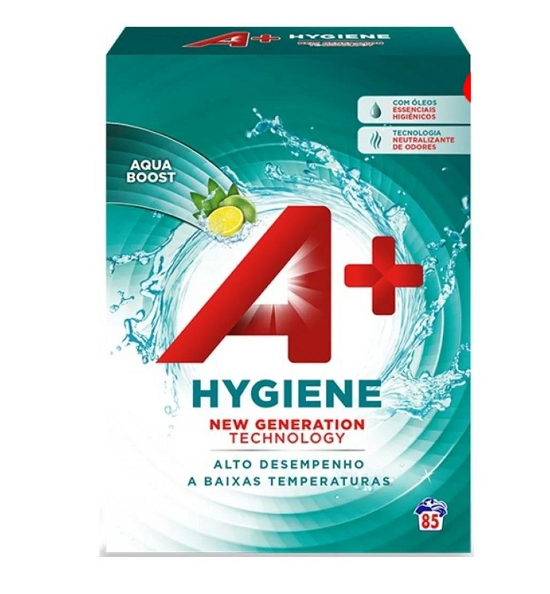 Стиральный порошок A+ Hygiene Universal с ароматом лимона 5,1 кг 85 стирок (2023921173)