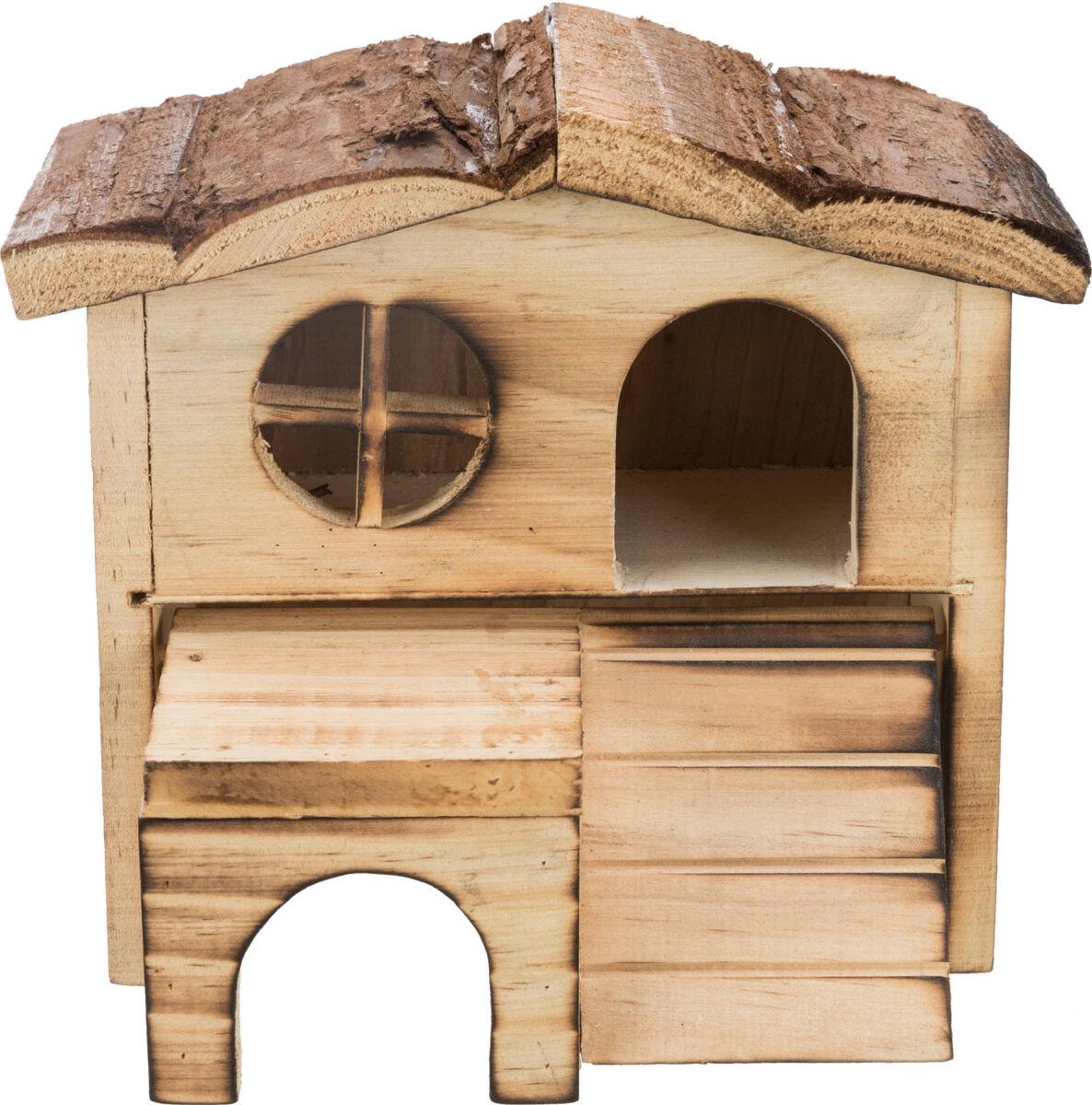 Домик Trixie Kasja двухэтажный для грызунов 18х16х12 см (TX-61960) - фото 1 Домик Trixie Kasja двухэтажный для грызунов 18х16х12 см (TX-61960) - фото 1