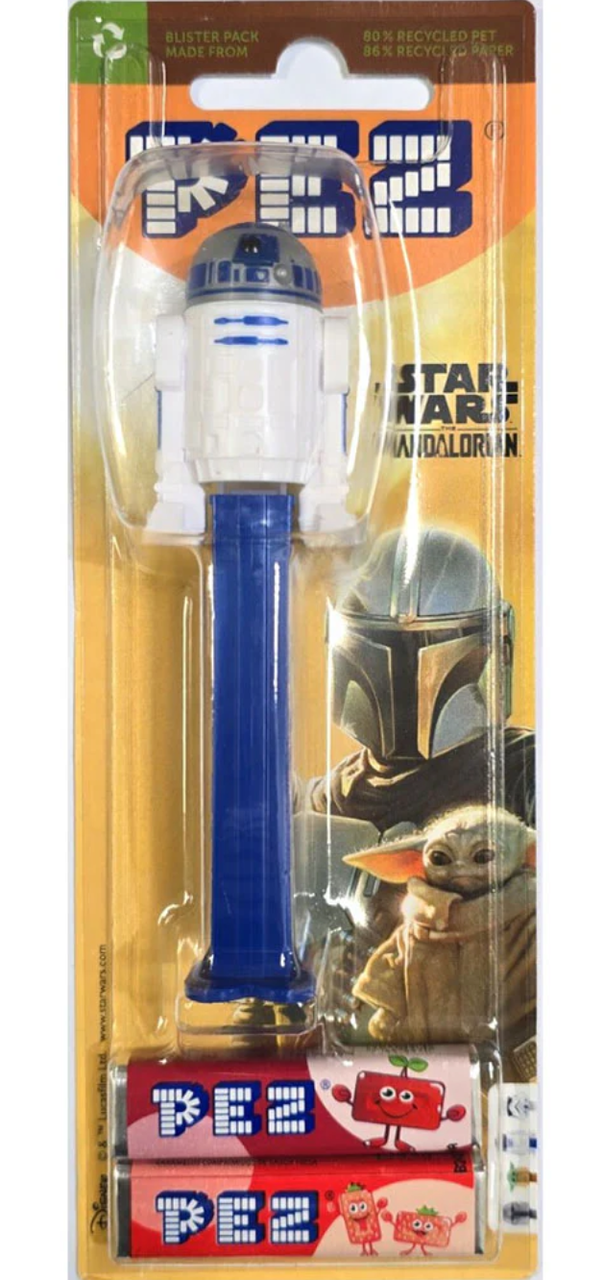 Диспенсер с конфетами Pez Star Wars R2-D2 17 г (2581449784)