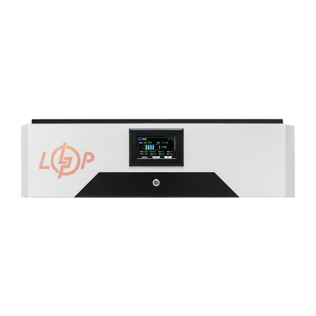 Аккумуляторная батарея для ИБП LogicPower LP LiFePO4 7000 циклов BMS 200A LCD Smart BT 51,2V 304 Ah 15565Wh (LP30435)