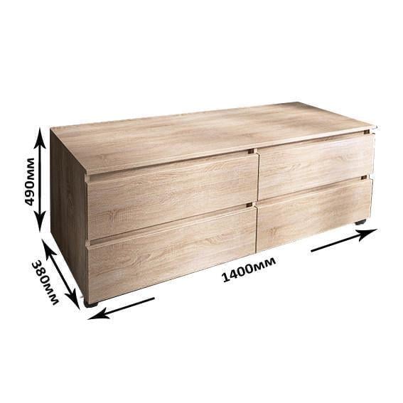 Вітальня Еверест Лайт-2 Дуб сонома (ЕВ20814.03) - фото 3 Вітальня Еверест Лайт-2 Дуб сонома (ЕВ20814.03) - фото 3