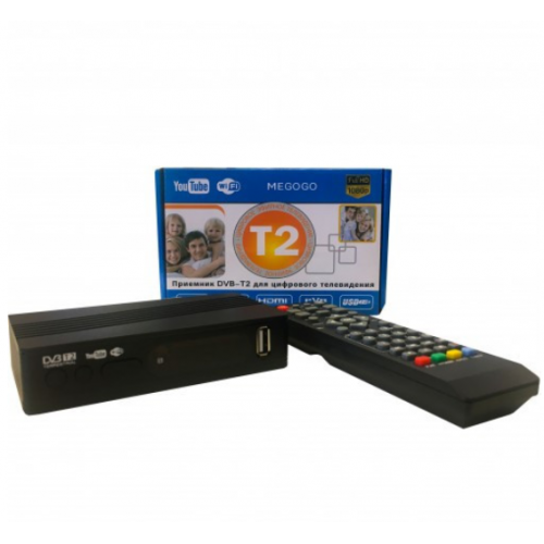 Цифровой тюнер DVB-T2 MEGOGO с LCD (806760394) - фото 1