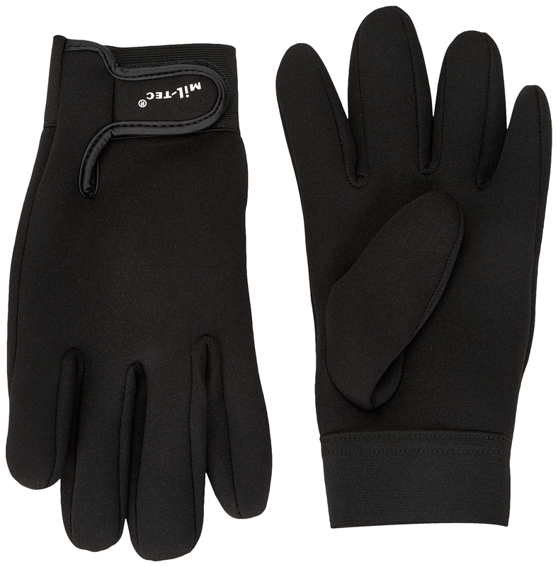 Рукавиці Mil-Tec Neopren Handschuhe Schwarz Kurz неопренові XL Чорний (11660002-905-XL)