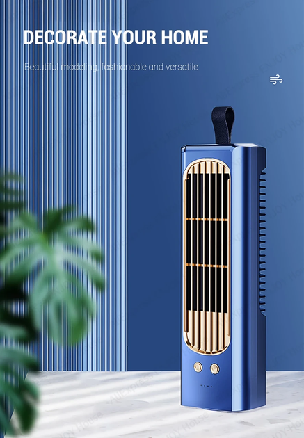 Вентилятор-кондиціонер настільний 10х10х30 см - фото 3