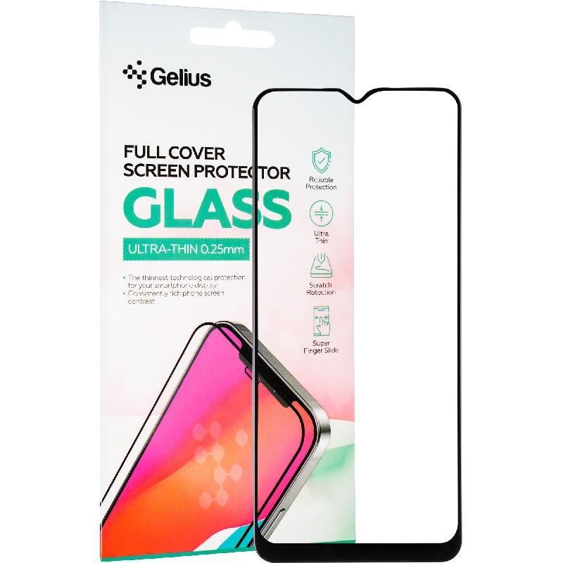 Захисне скло для Samsung M14 Gelius Full Cover Ultra-Thin 0,25 мм Black