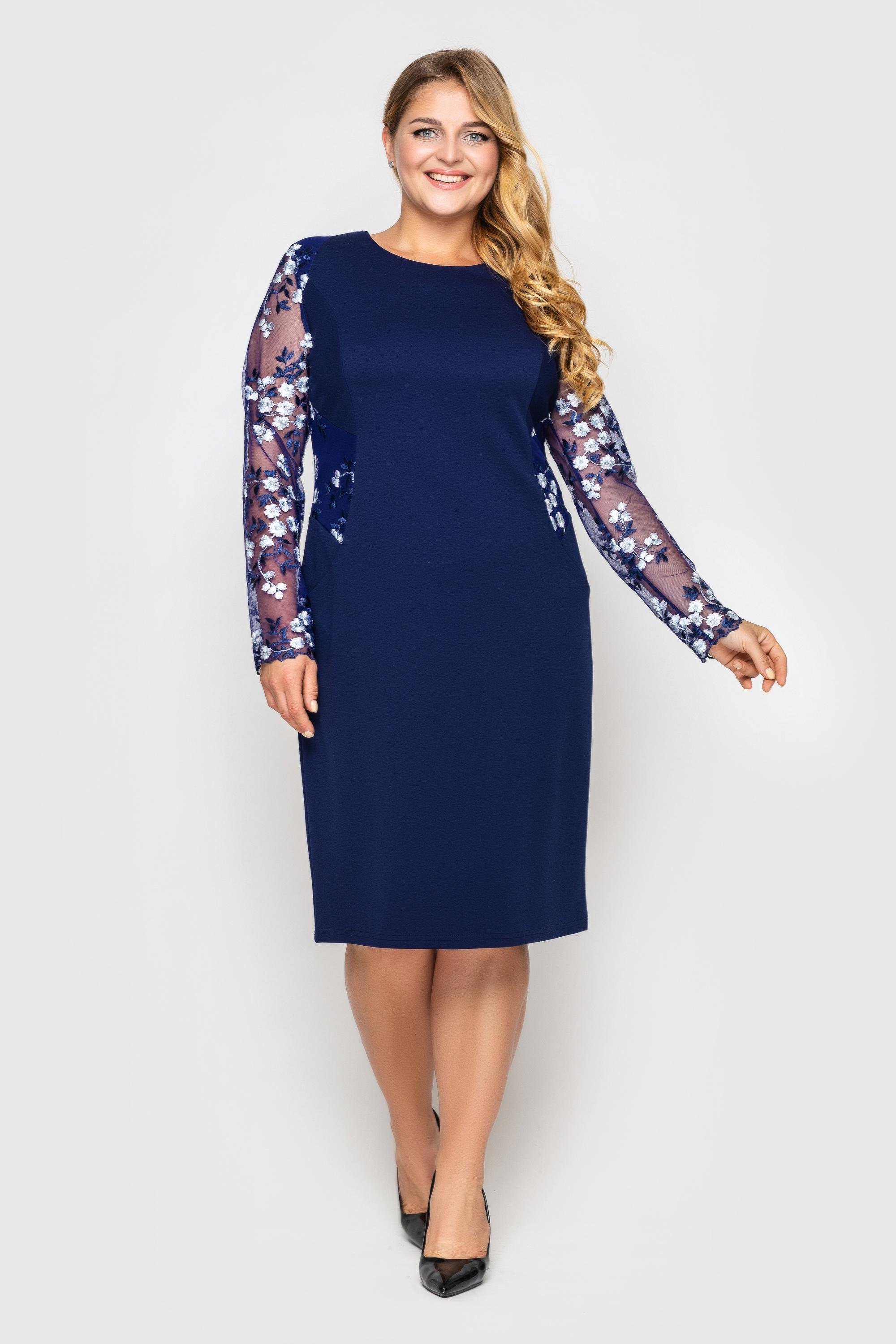 Платье VLAVI Адель р. 48 Синий (108704-48)