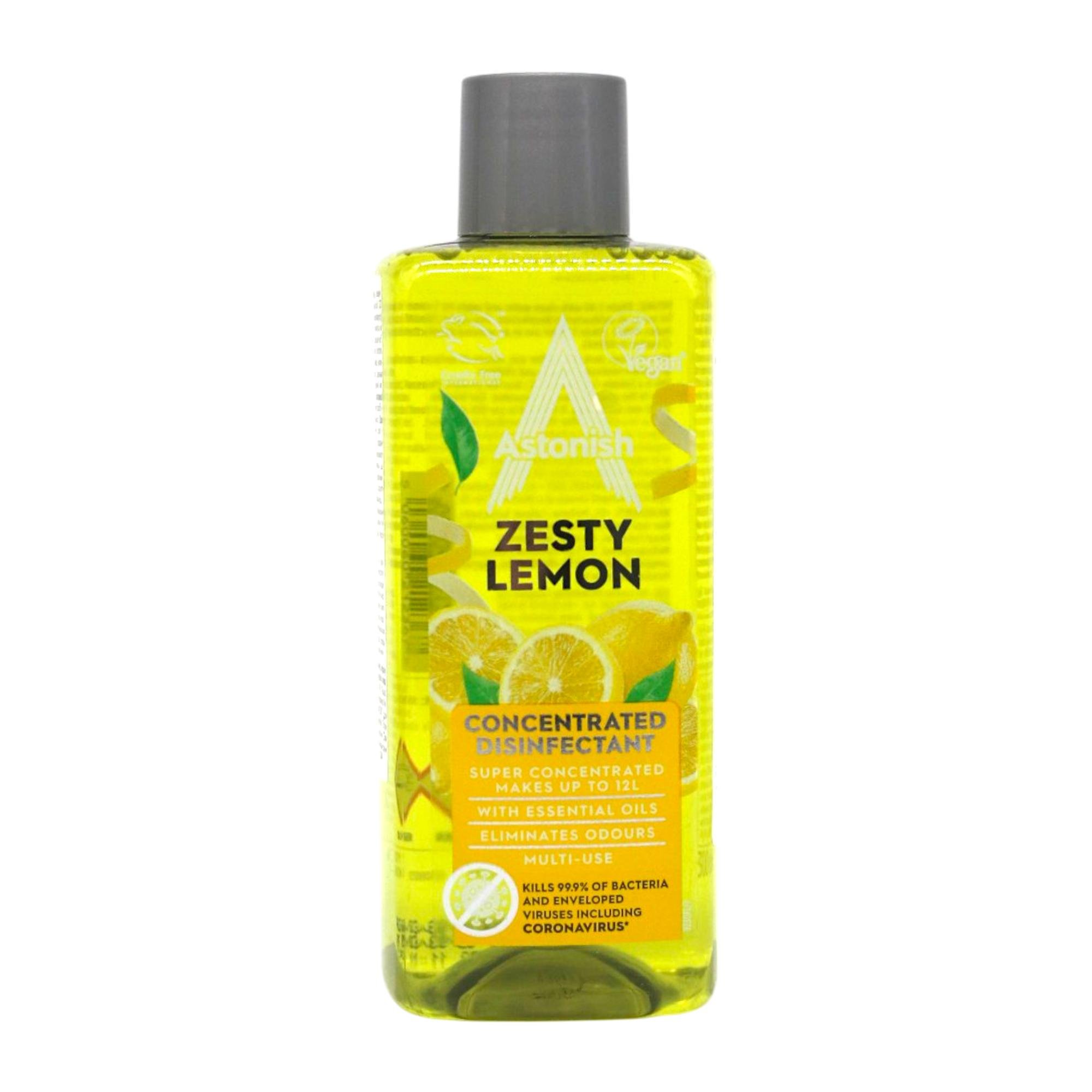 Концентрат для дезинфекции и чистки Astonish Лимонный Взрыв без хлора300 мл (НФ-00008515)