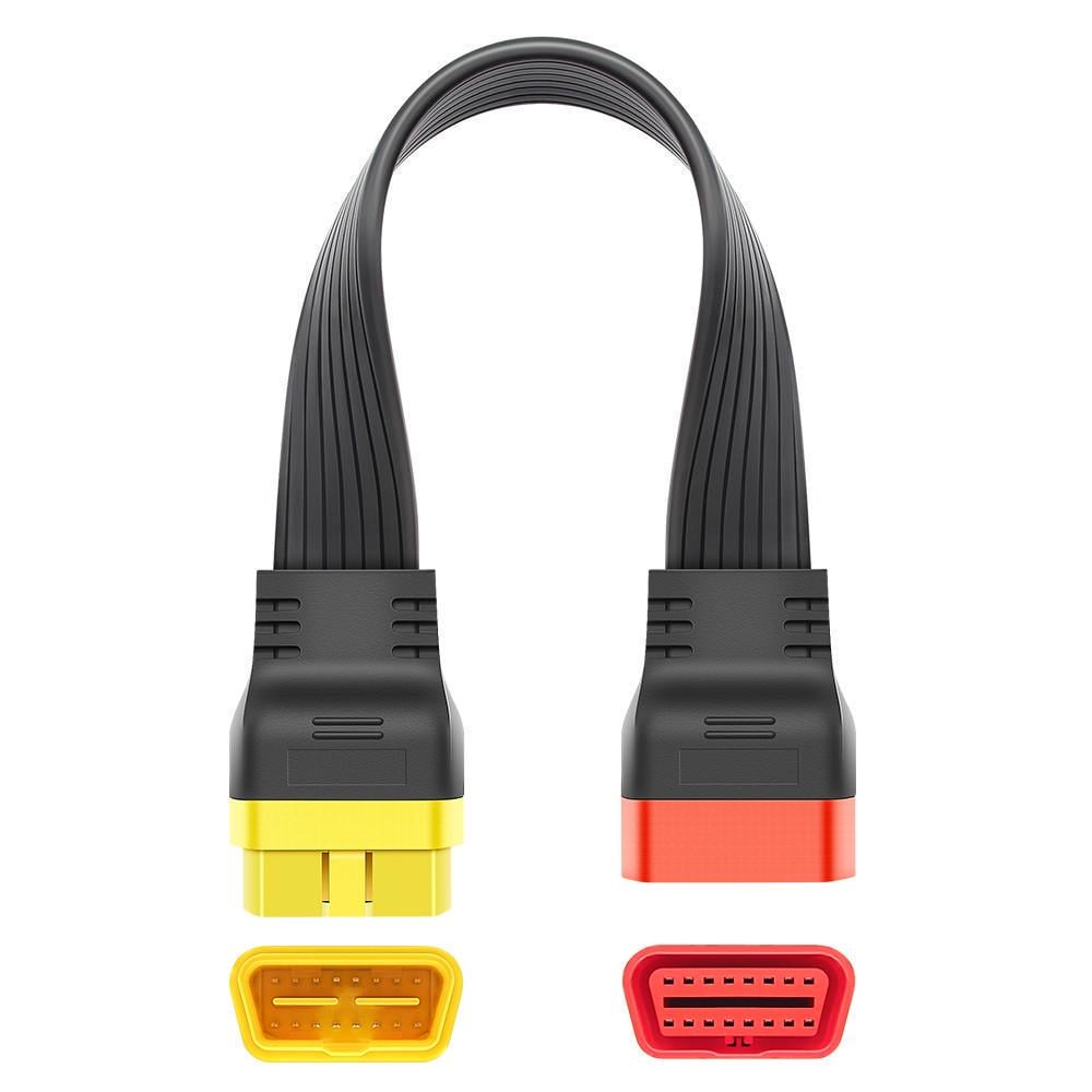Кабель удлинитель OBD2 36см для подключения сканеров OBD2/GOLO/EasyDiag/Carcare