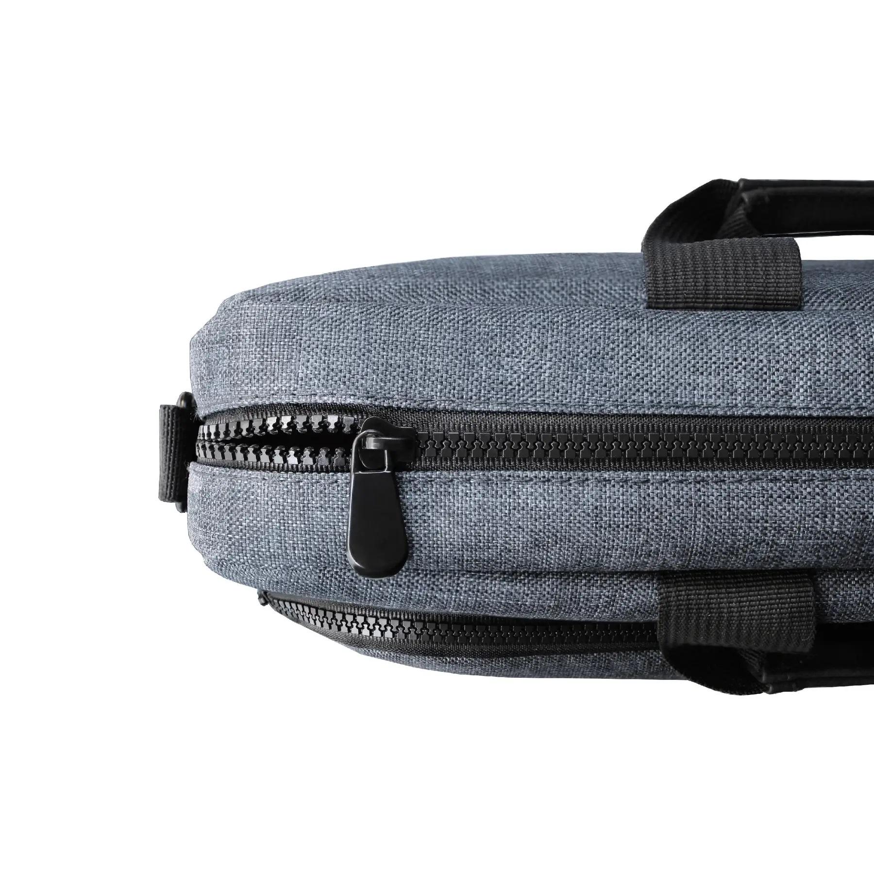 Сумка для ноутбука Grand-X SB-148J Nylon Zipper 14" Blue (26449300) - фото 4 Сумка для ноутбука Grand-X SB-148J Nylon Zipper 14" Blue (26449300) - фото 4