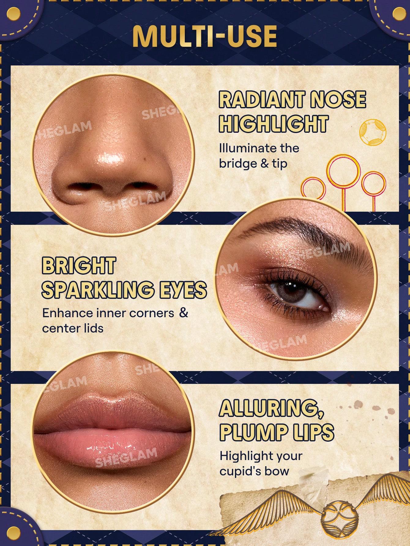 Хайлайтер для лица Harry Potter X SHEGLAM Golden Snitch Highlighter Снитч - фото 4 Хайлайтер для лица Harry Potter X SHEGLAM Golden Snitch Highlighter Снитч - фото 4