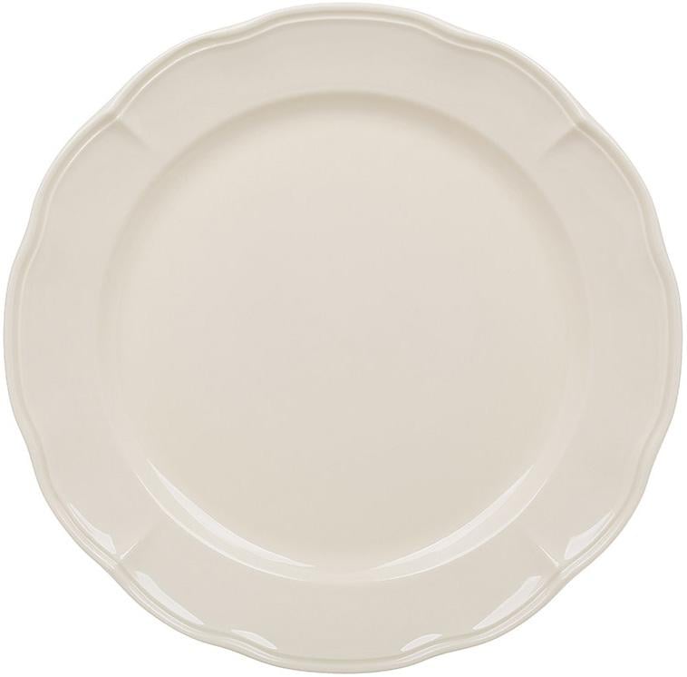 Набір порцелянових тарілок Provence Beiгe 6 шт. 27 см