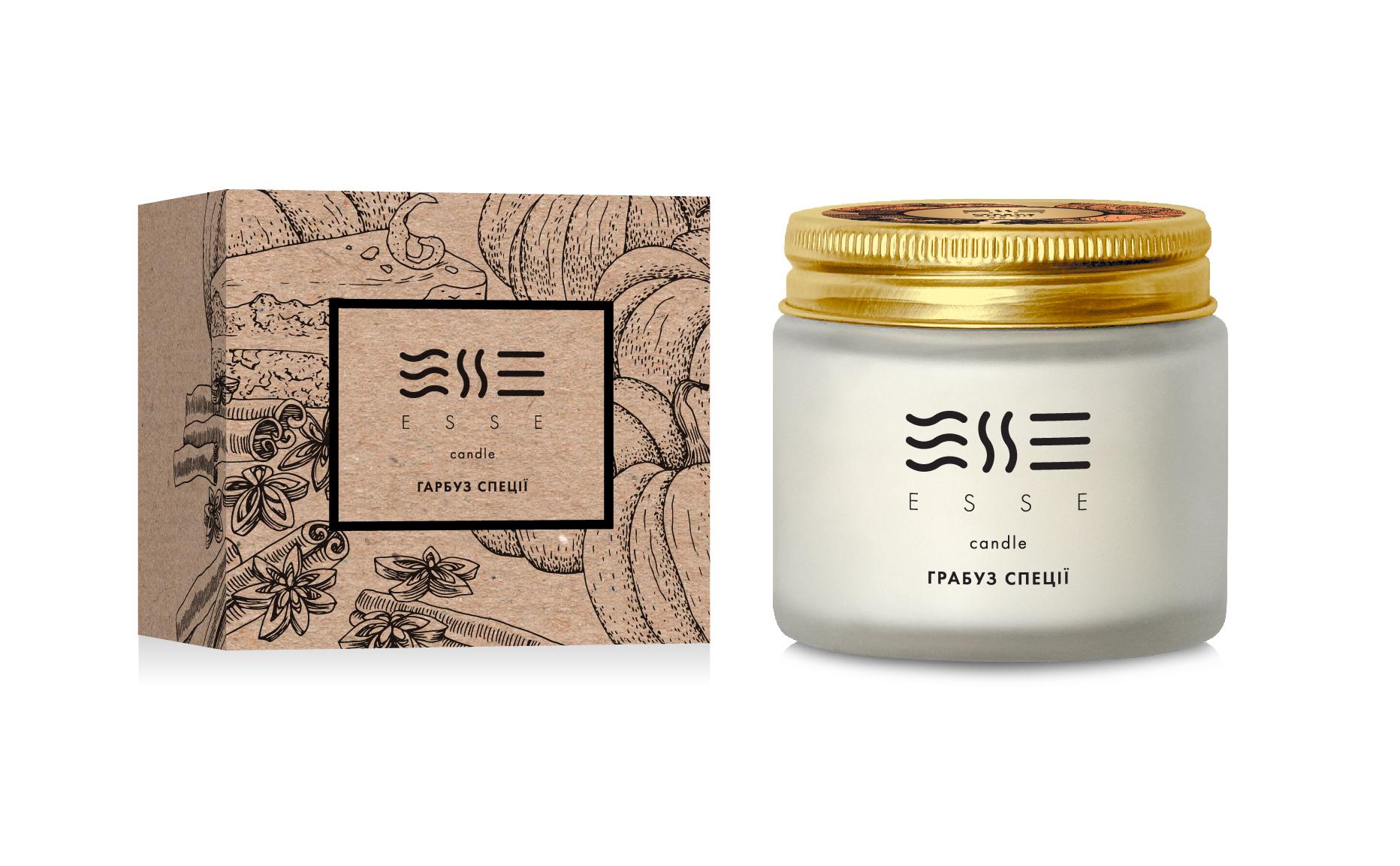 Аромасвечка Esse HOME Тыква/Специи 50 г (32147869) Аромасвечка Esse HOME Тыква/Специи 50 г (32147869)