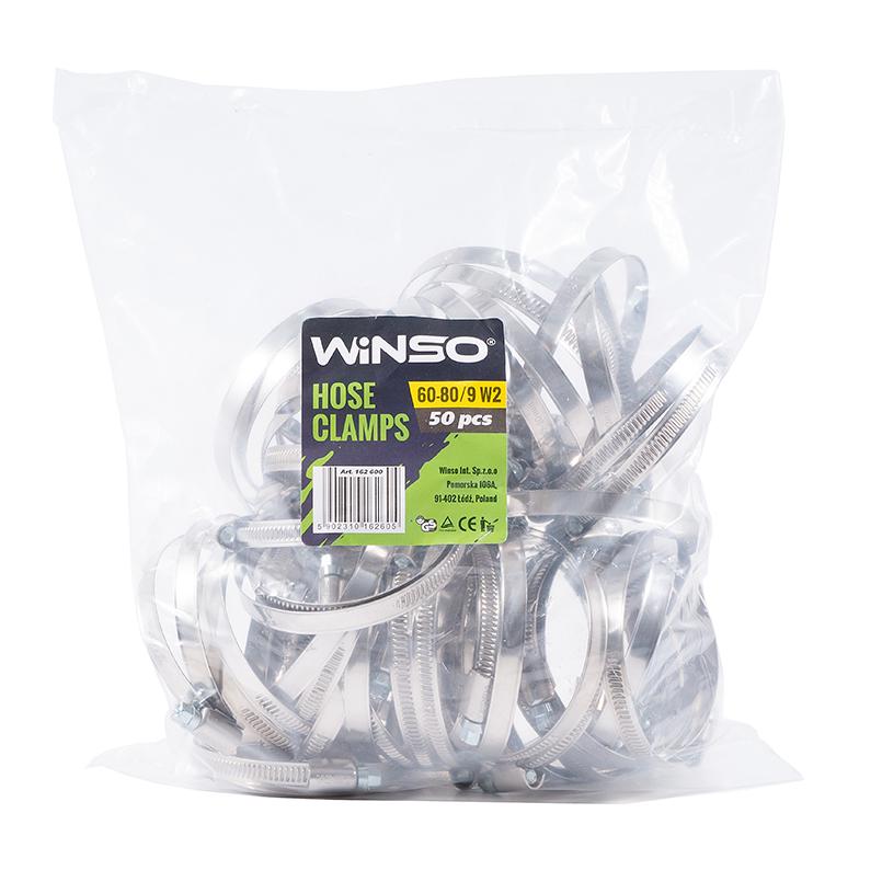 Хомут 60 80/W2,9 мм 50 шт. (34103)