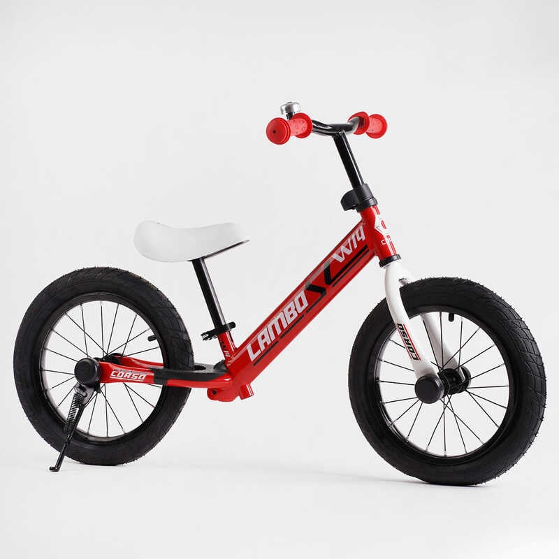 Біговел Corso Lambo 14" надувні колеса Red (123553)