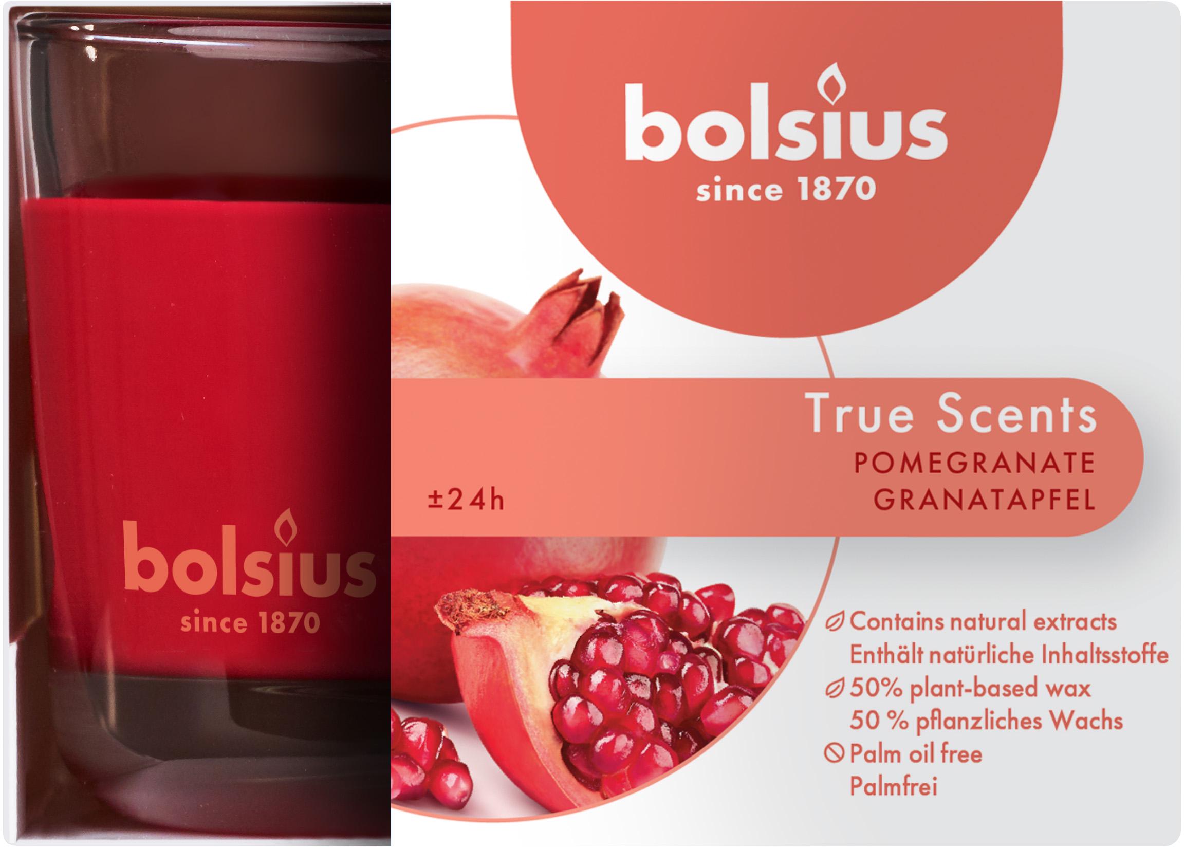 Свеча ароматическая Bolsius True Scents Granat 63х90 мм (BOL-170415) - фото 2