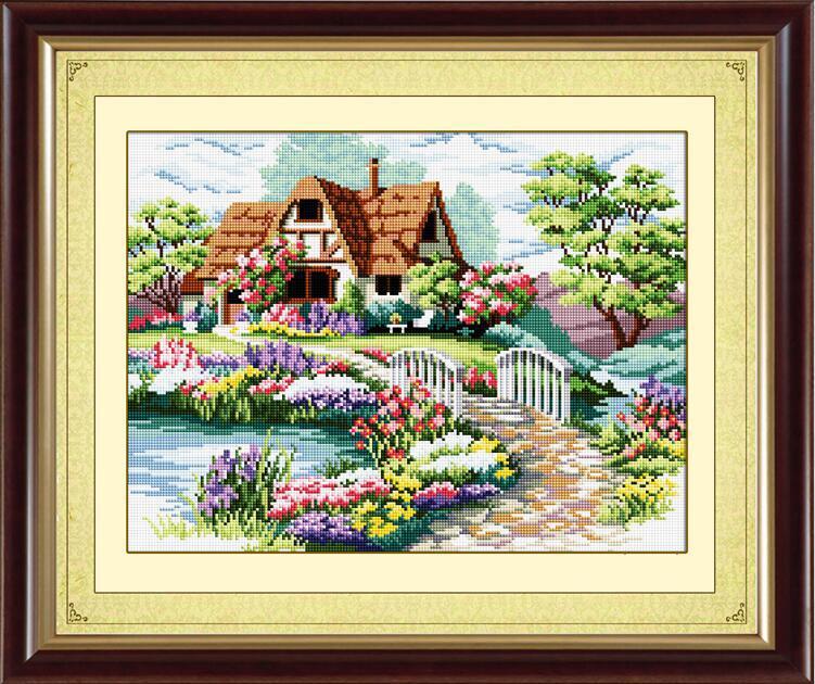 Алмазная мозаика Dream Art Домик мечты 36х48 см (DA.30068)