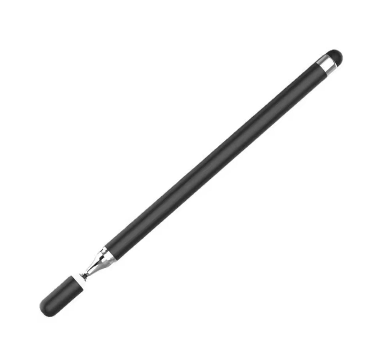 Стілус універсальний 2в1 Stylus Touch Pen для смартфона планшета сенсорного екрану Чорний