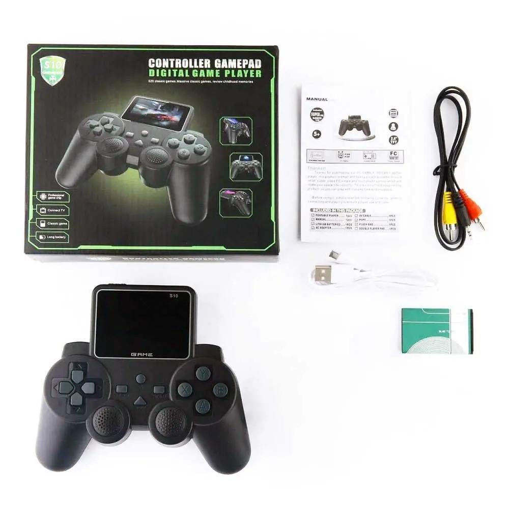 Приставка ігрова портативна геймпад S10 520 ігор з 3" LCD екраном (9087) - фото 5 Приставка ігрова портативна геймпад S10 520 ігор з 3" LCD екраном (9087) - фото 5