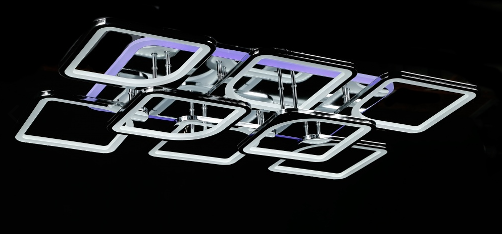 Светодиодная люстра LK238/6/2 LED Chrome Белый/Хром (AN000060)